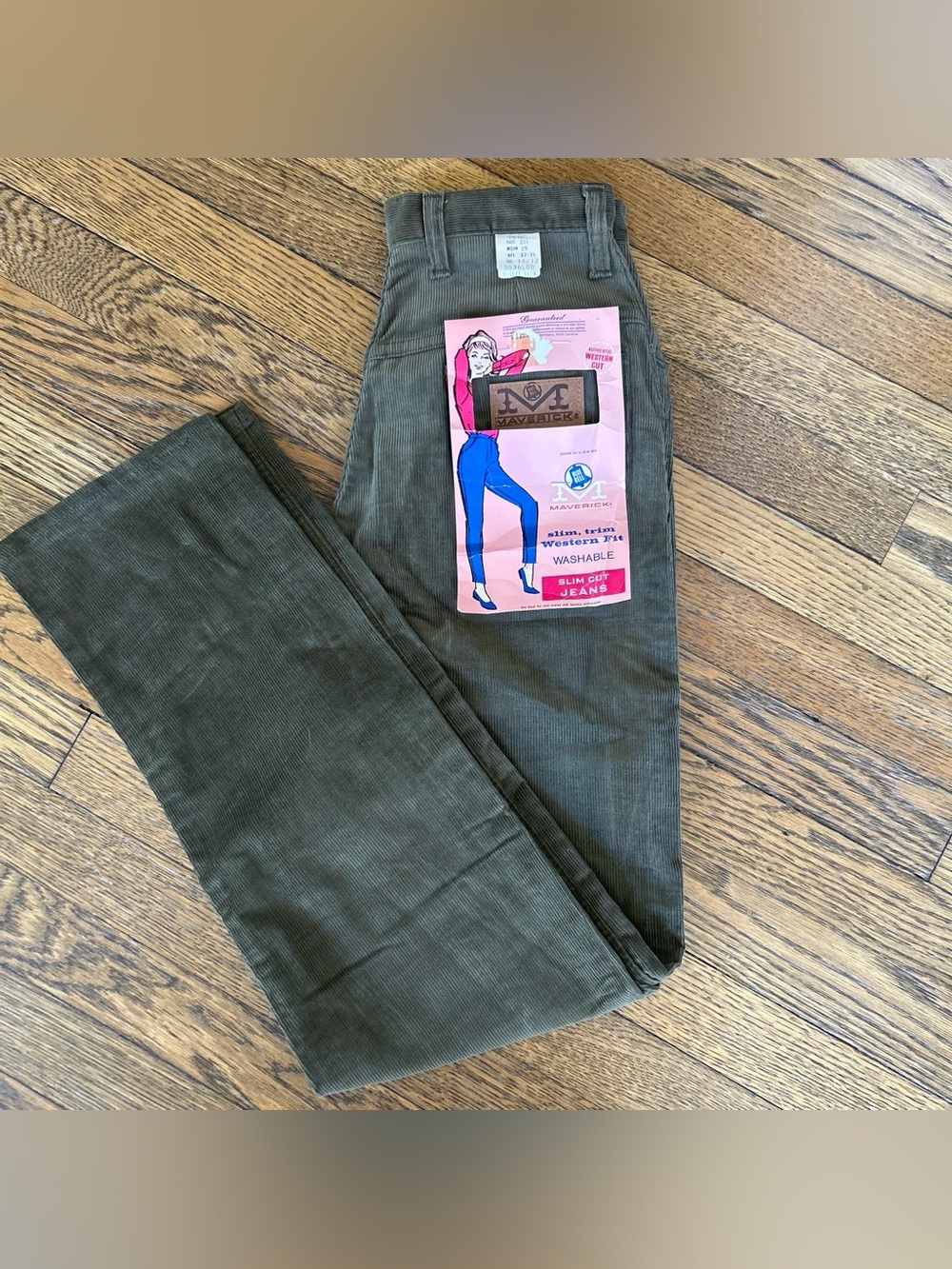 NOS Vintage Maverick Corduroy Pants